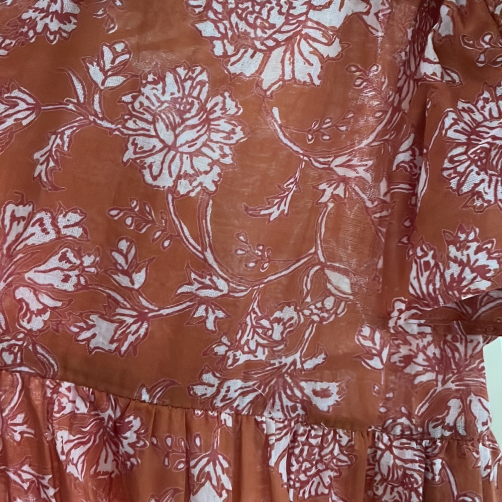 Free People Bonita Printed Midi Dress NWOT - Picture 13 of 15
